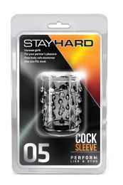  STAY HARD — COCK SLEEVE 05 CLEAR1