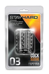  STAY HARD — COCK SLEEVE 03 CLEAR2
