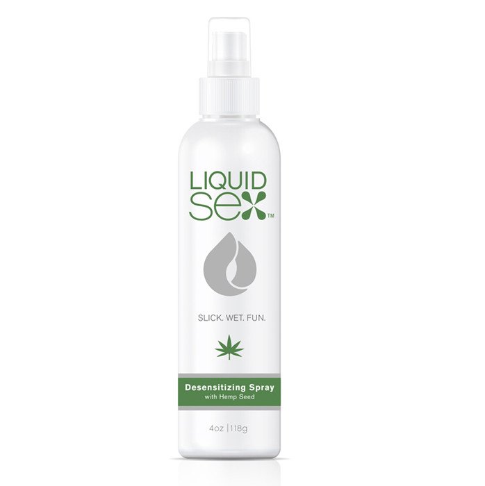      Liquid Sex Desensitizing Spray with Hemp Seed, 118 