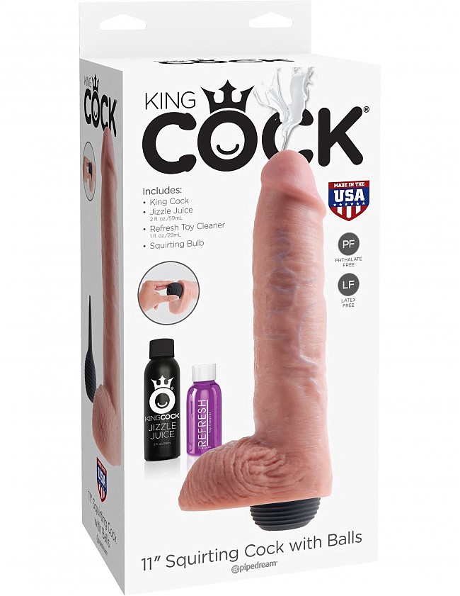     King Cock Squirting, 28  6,6 