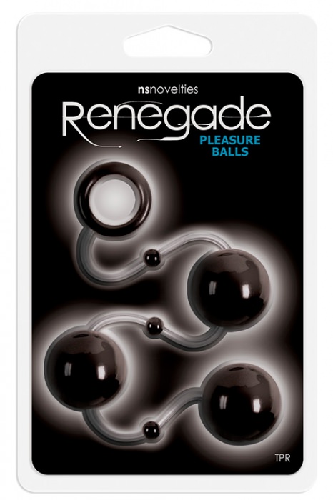   Renegade Pleasure Balls Black, 3,8 .