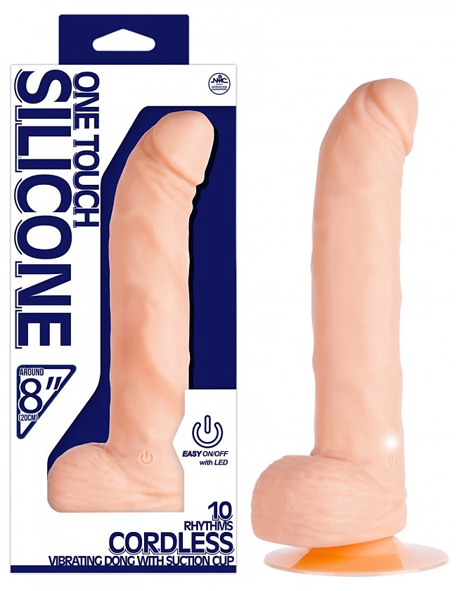 One Touch Silicone 8 Vibrator
