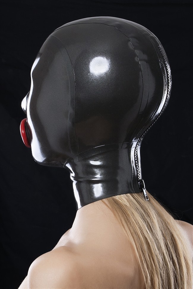         Latex Condom Mask With Zipper