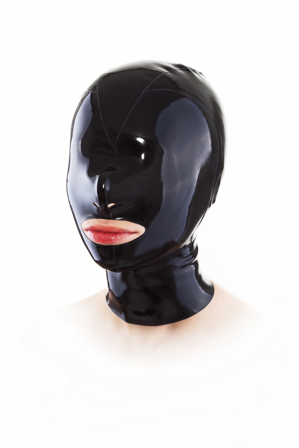           Latex Mask With Zipper