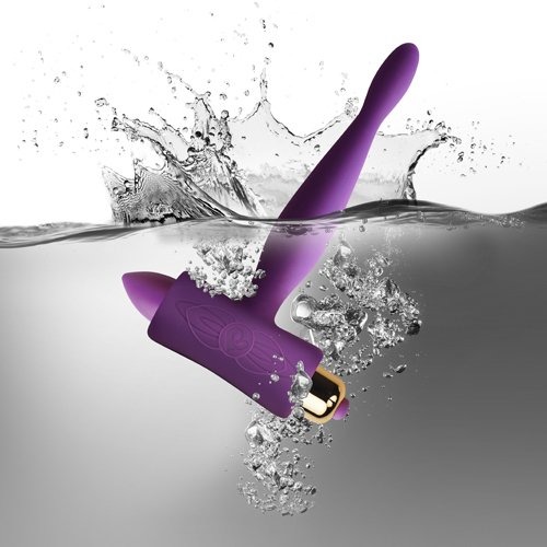 Анальный вибратор Rocks Off Petite Sensations — Teazer Purple