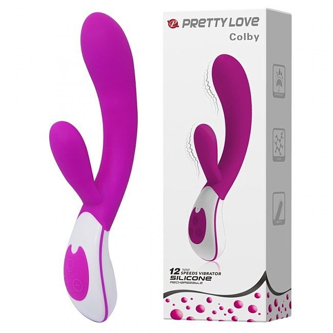 Hi-tech  — Pretty Love Colby Vibrator Purple
