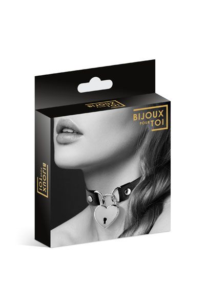  Bijoux Pour Toi — HEART LOCK Black