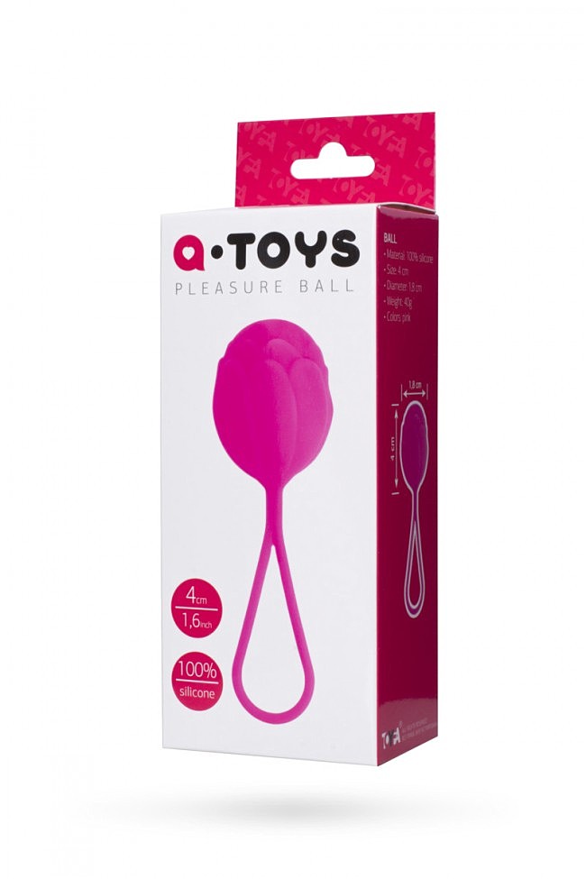   — A-TOYS 764002 Keggel Balls, silicone, pink