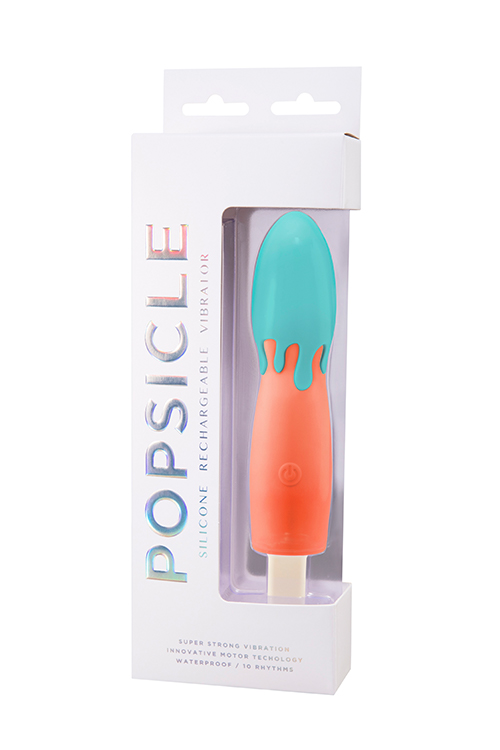   Popsicle Rechargeable Vibe Orange