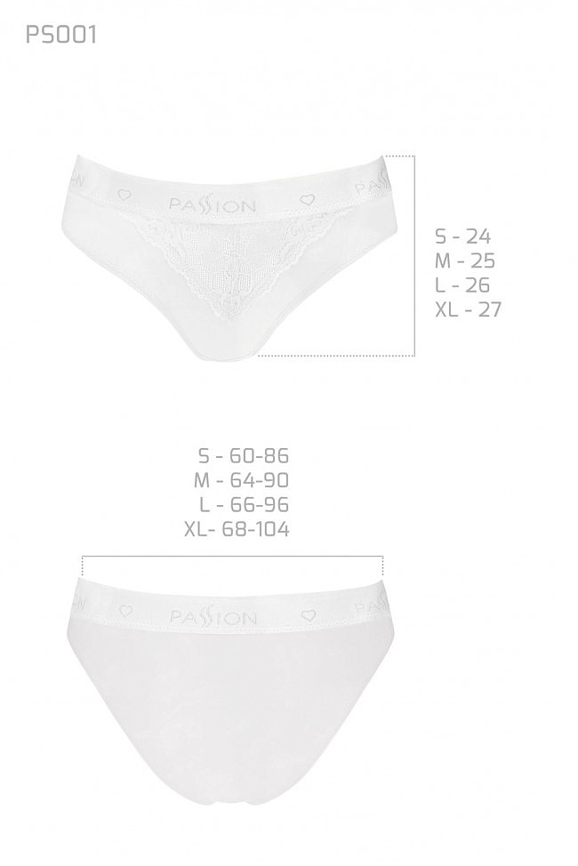 Passion PS001 PANTIES white