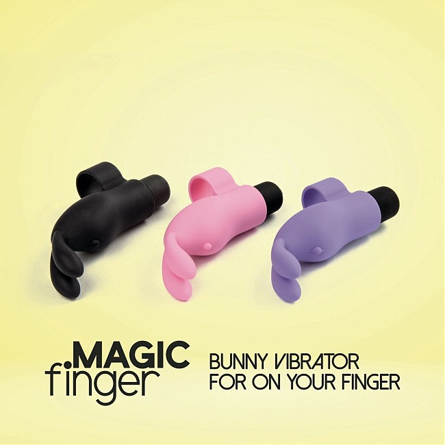 FeelzToys Magic Finger Vibrator Black