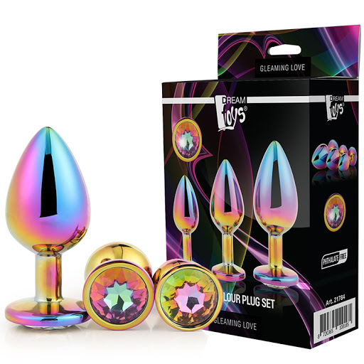     Gleaming Love Multicolour Plug Set 