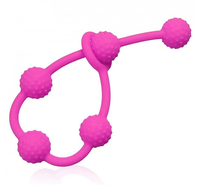   Silicone Anal Beads Blue, SKN-ANL035 Pink
