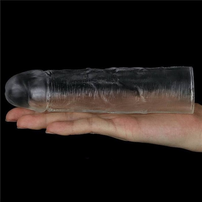   Add 1'Flawless Clear Penis Sleeve Clear