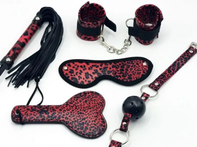 BDSM Set Passion, Black&Red