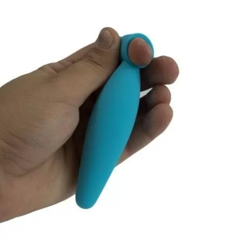 Climax® Anal Finger Plug, Deep Blue
