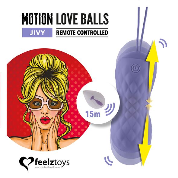       FeelzToys Motion Love Balls Jivy   , 7 