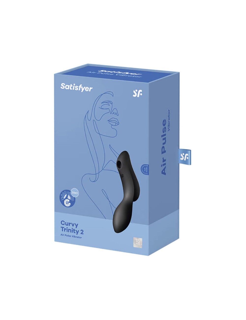    Satisfyer Curvy Trinity 2 Black