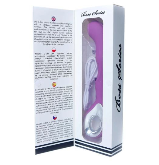     G Boss Series — Wibrator G-spot 10 functions USB Purple