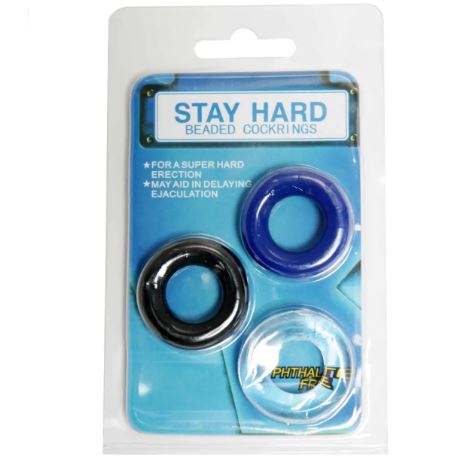    STAY HARD Cock Ring Set color, BS2600077