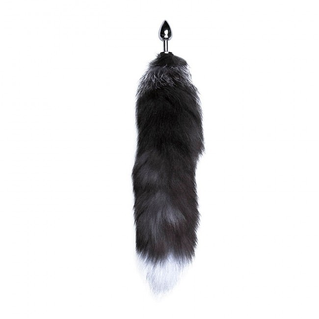      Alive Black And White Fox Tail S