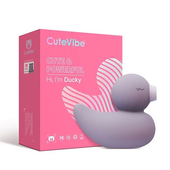   CuteVibe Ducky Grey