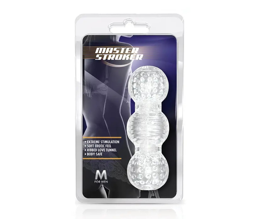 M FOR MEN MASTER STROKER CLEAR