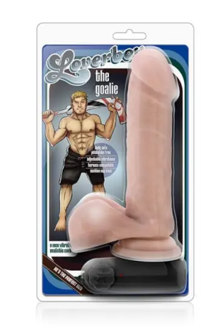 LOVERBOY THE GOALIE 8INCH DILDO VANILLA