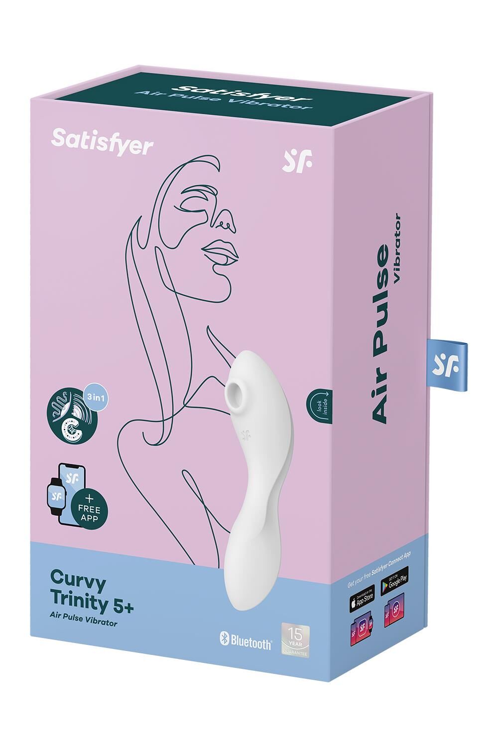     Satisfyer Curvy Trinity 5 (White)