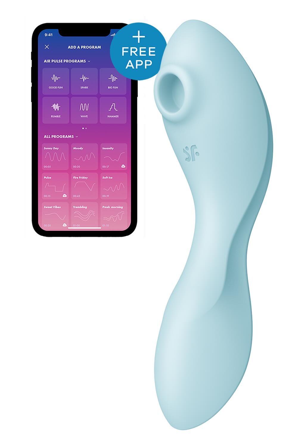     Satisfyer Curvy Trinity 5 (Blue)