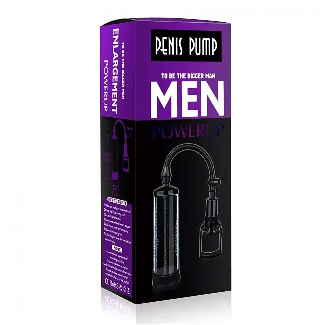      Men Powerup Black, 22  5,9 