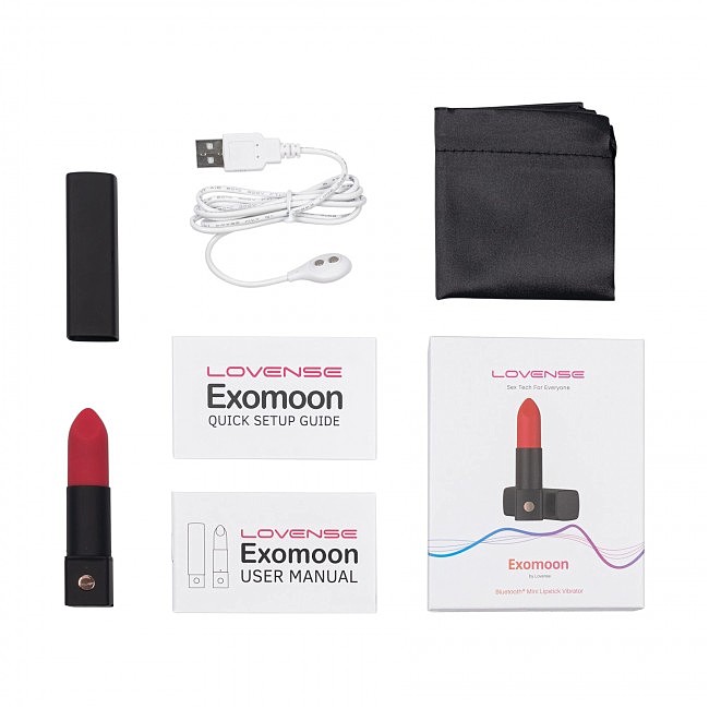  Lovense Exomoon (Lipstick Vibrator)