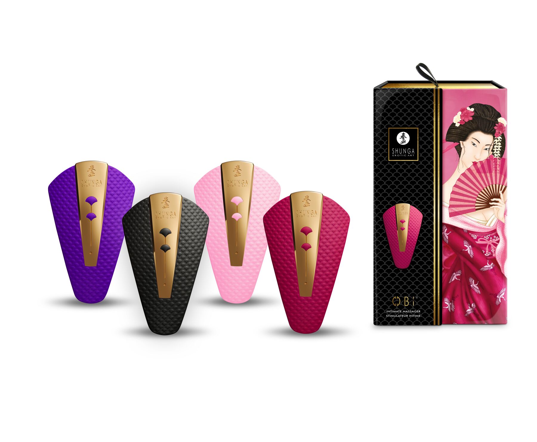   Shunga — Obi Intimate Massager Rasberry