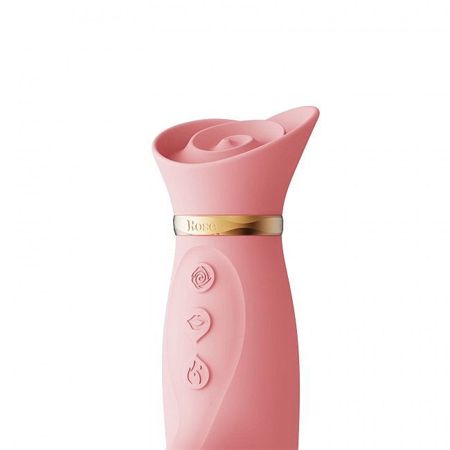  Zalo — ROSE Vibrator Strawberry Pink