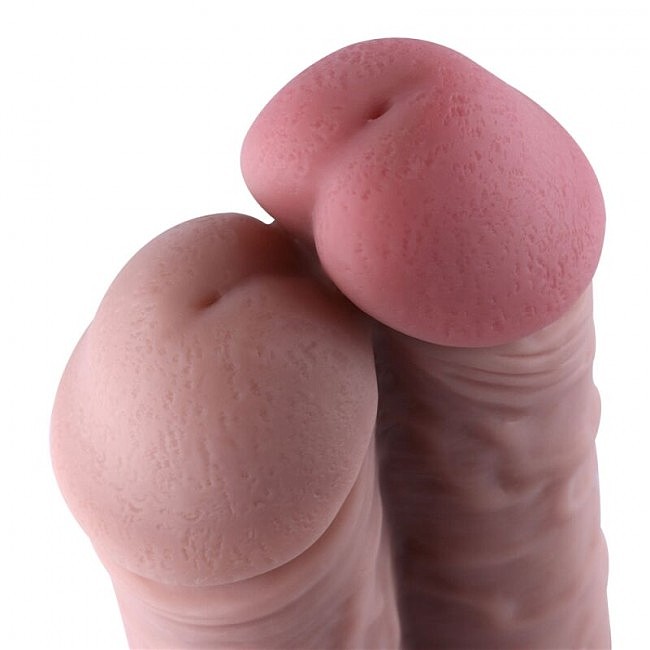 Hismith 8.5 Two Cocks One Hole Silicone Dildo