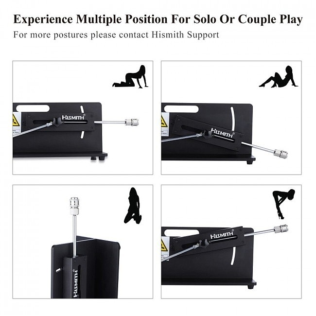 Hismith Table Top 2.0 Pro — Premium Sex Machine APP Black