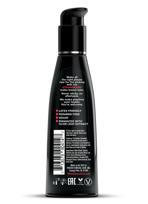 WICKED AQUA STRAWBERRY FLAVORED 30ML