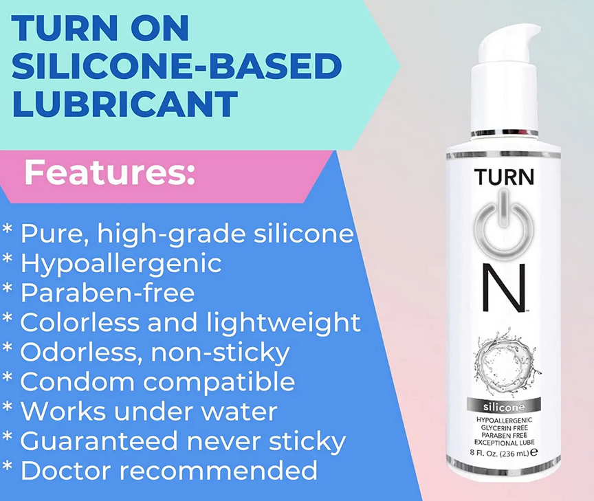 WET Turn on Unflavored Silicone Lube