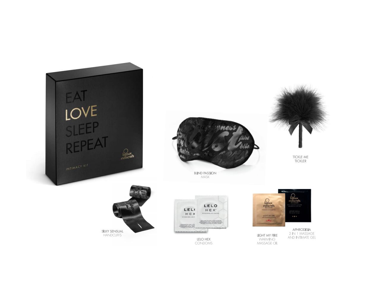 Bijoux Indiscrets INTIMACY LOVE (black)