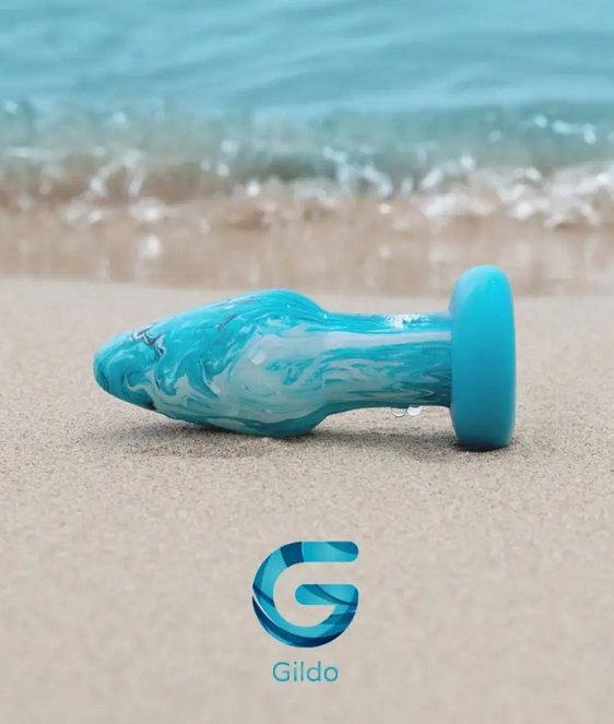   Gildo — Ocean Curl Glass Butt plug