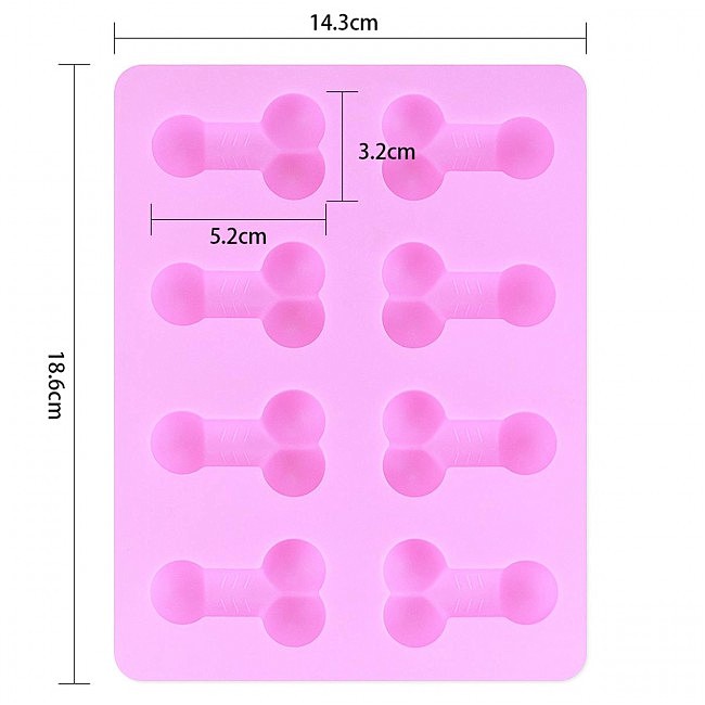 ����� ��� ����� Pecker Chocolate/Ice Tray