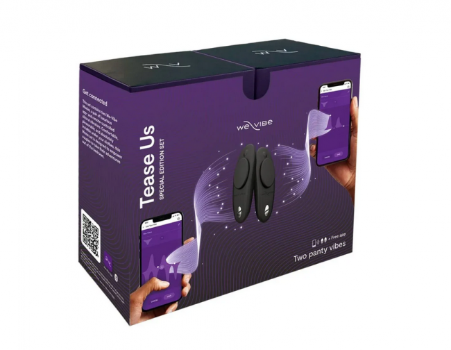  Tease We-Vibe Us Moxie + Moxie Black