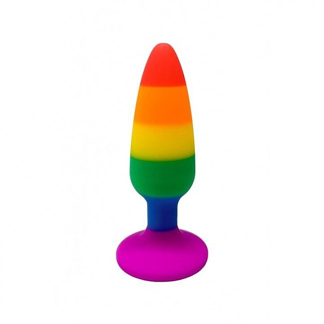   Wooomy Hiperloo Silicone Rainbow Plug 