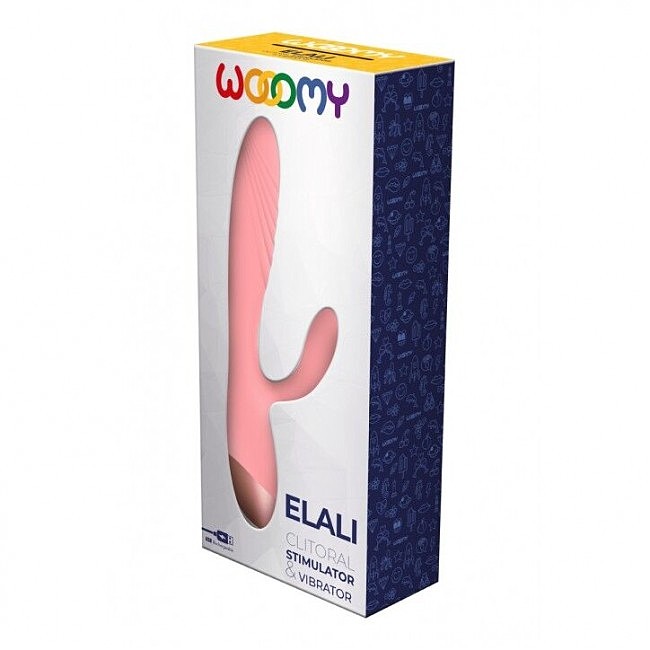 - Wooomy Elali Pink Rabbit Vibrator