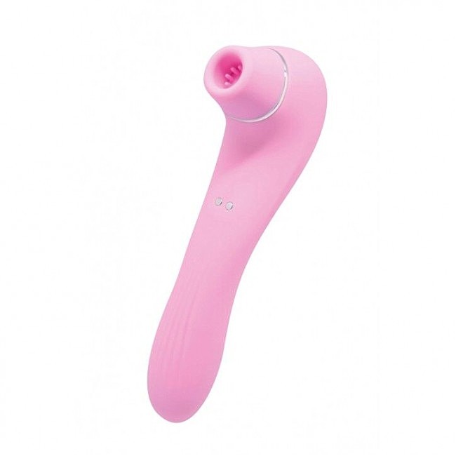     Wooomy Smoooch Pink Clitoral Suction & Vibration