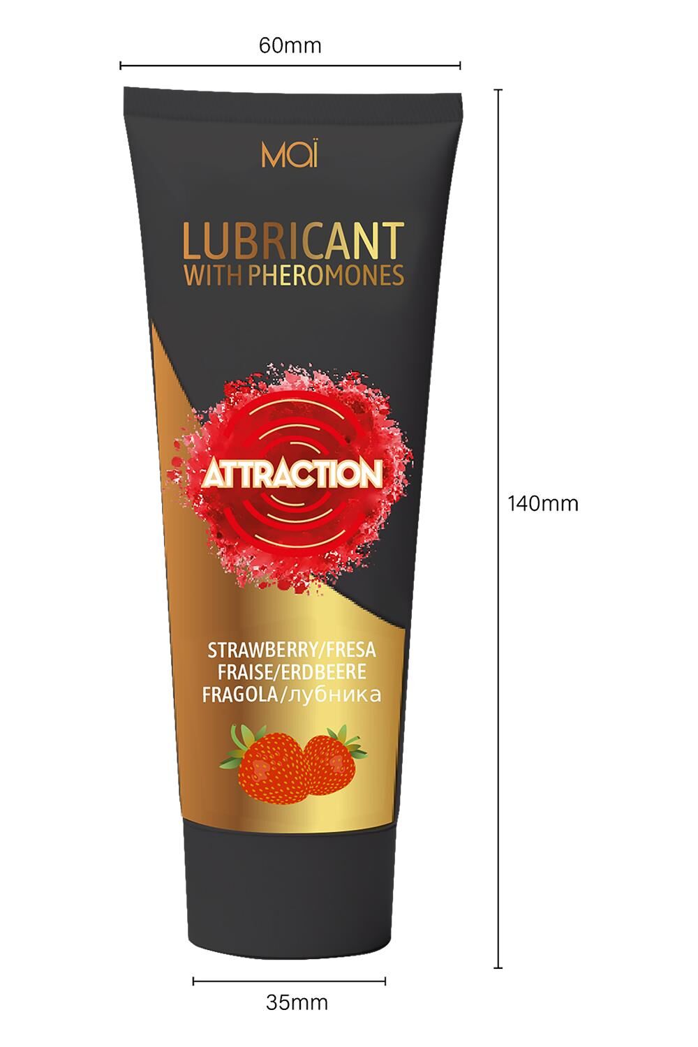       MAI ATTRACTION STRAWBERRY (100 )