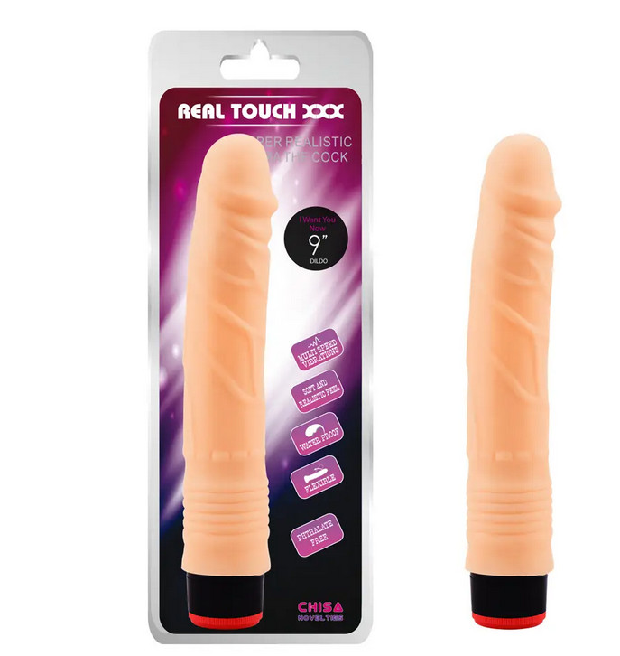  Chisa 9 Vibe Cock-flesh 22.5   3.5 