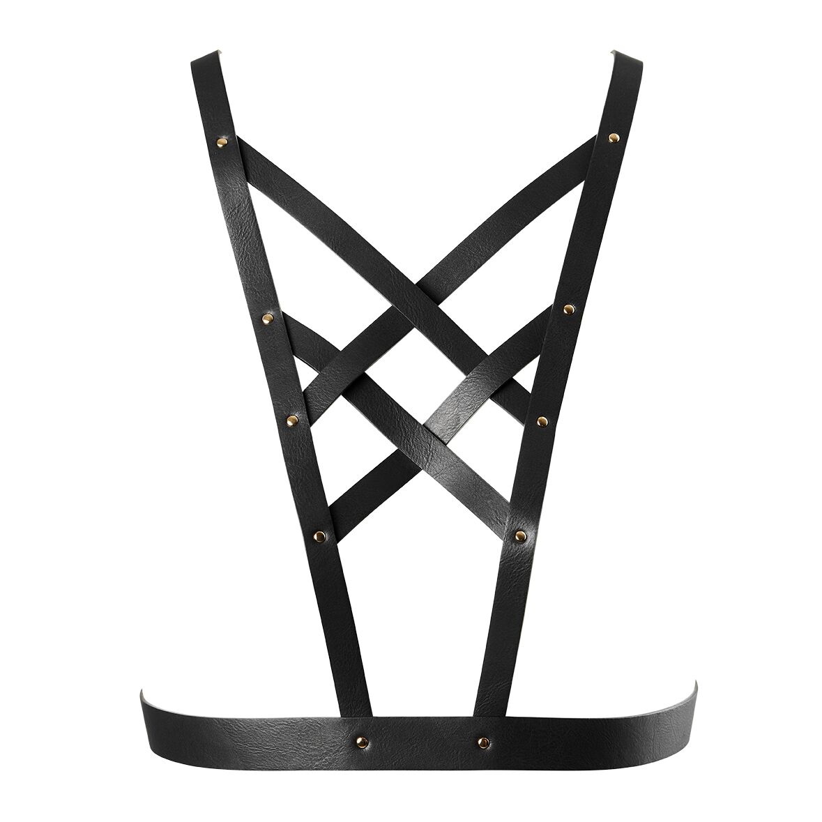   Bijoux Indiscrets MAZE — Cross Cleavage Harness Black