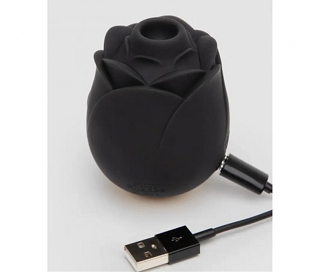      Fifty Shades of Grey Rose Clitoral Suction