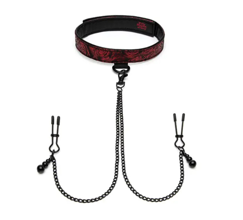      Sweet Anticipation Fifty Shades of Grey Collar Nipp